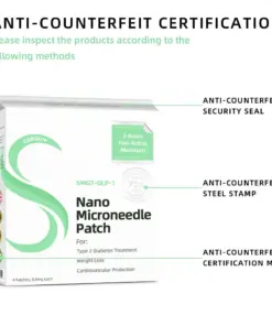 COROU™ SMGT-GLP-1 Nano Microneedle Patch