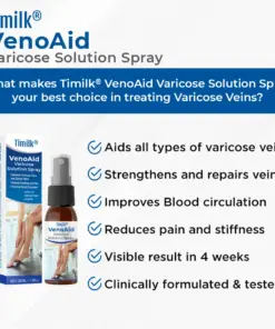 Timilk® VenoAid Varicose Solution Spray