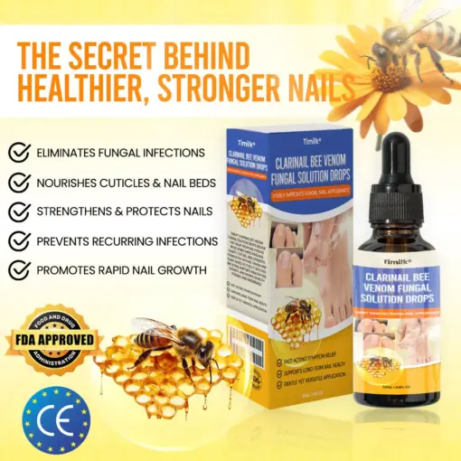 Timilk® ClariNail Bee Venom Fungal Solution Drops