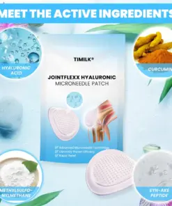 Timilk® JointFlexX Hyaluronic Microneedle Patch