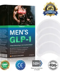 Timilk® Men’s GLP-1 Chest Slimming & Fat Control Patch