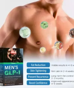 Timilk® Men’s GLP-1 Chest Slimming & Fat Control Patch