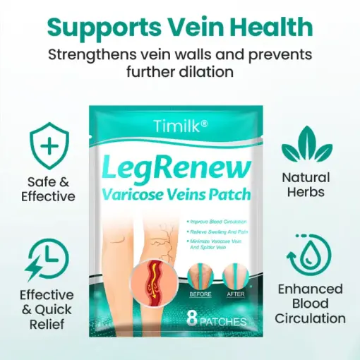 Timilk® LegRenew Varicose Veins Patch1