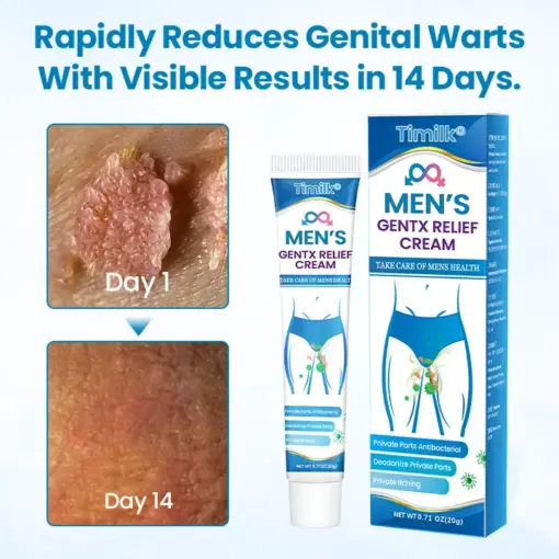 Timilk® Men’s WartX HPV Relief Cream