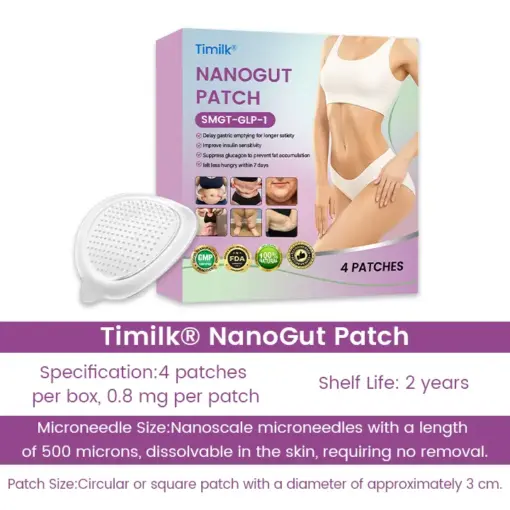 Timilk® NanoGut Patch with GLP-1