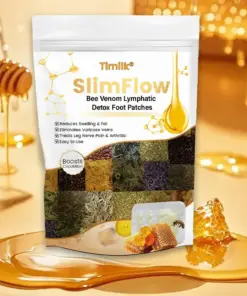Timilk® SlimFlow Bee Venom Lymphatic Detox Foot Patches