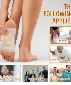Timilk® SlimFlow Bee Venom Lymphatic Detox Foot Patches