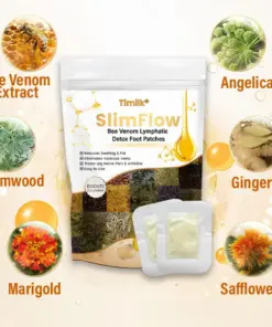 Timilk® SlimFlow Bee Venom Lymphatic Detox Foot Patches