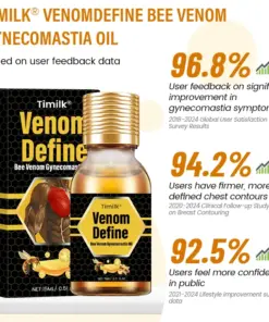 Timilk® VenomDefine Bee Venom Gynecomastia Oil