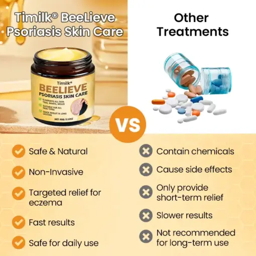 Timilk®BeeLieve Psoriasis Skin Care