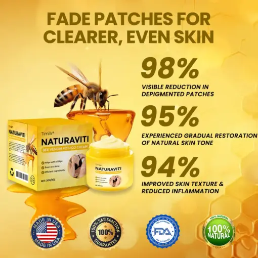 Timilk® NaturaViti Bee Venom Vitiligo Cream