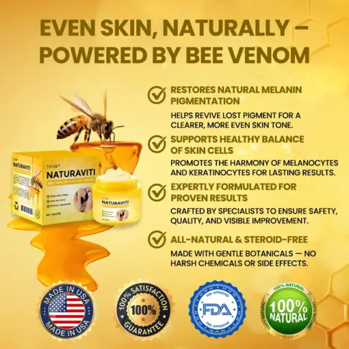 Timilk® NaturaViti Bee Venom Vitiligo Cream