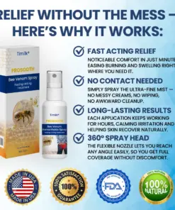 Timilk® ProSooth Bee Venom Hemorrhoids Spray