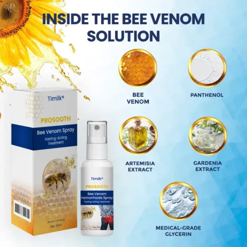 Timilk® ProSooth Bee Venom Hemorrhoids Spray