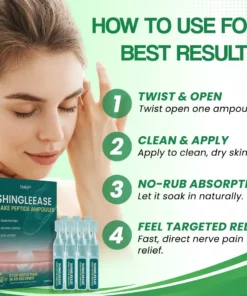 Timilk® ShingleEase Snake Peptide Ampoules