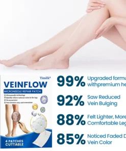 Timilk® VeinFlow Microneedle Repair Patch
