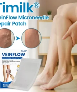 Timilk® VeinFlow Microneedle Repair Patch