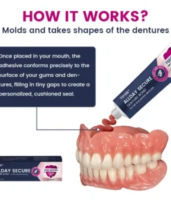Timilk® AllDay Secure Denture Bond
