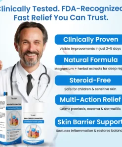 Timilk® MagnesiumHerb Psoriasis Relief Cream