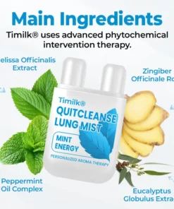 Timilk® QuitCleanse Lung Mist — Break Free From Cigarettes in 21 Days