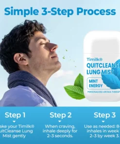 Timilk® QuitCleanse Lung Mist — Break Free From Cigarettes in 21 Days