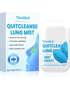 Timilk® QuitCleanse Lung Mist — Break Free From Cigarettes in 21 Days