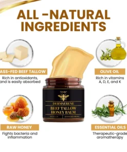 Timilk® DermSerene Beef Tallow Honey Balm