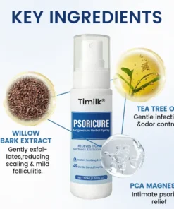 Timilk® PsoriCure Magnesium Herbal Spray