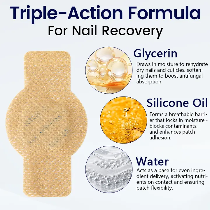 Timilk® Anti-Fungal Nail Repair Patch