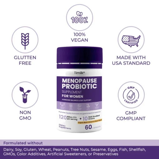 Timilk® Menopause Probiotics for Women