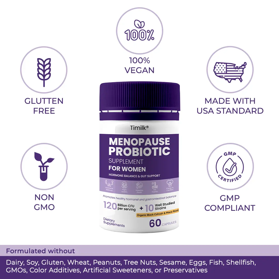 Timilk® Menopause Probiotics for Women