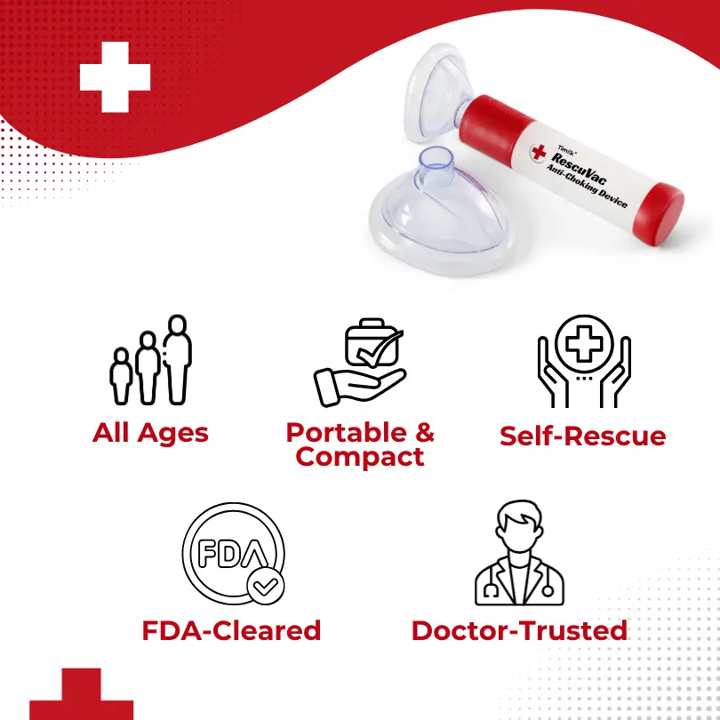 Timilk® RescuVac Anti-Choking Device