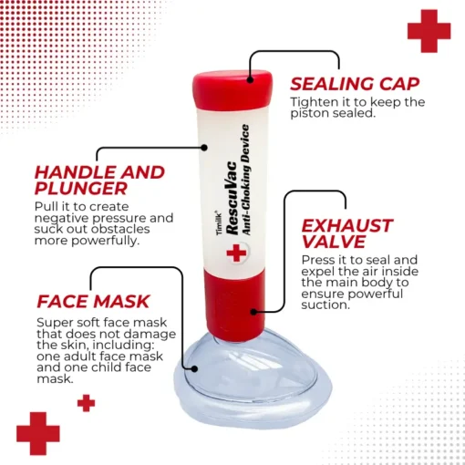 Timilk® RescuVac Anti-Choking Device
