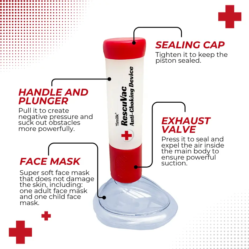 Timilk® RescuVac Anti-Choking Device
