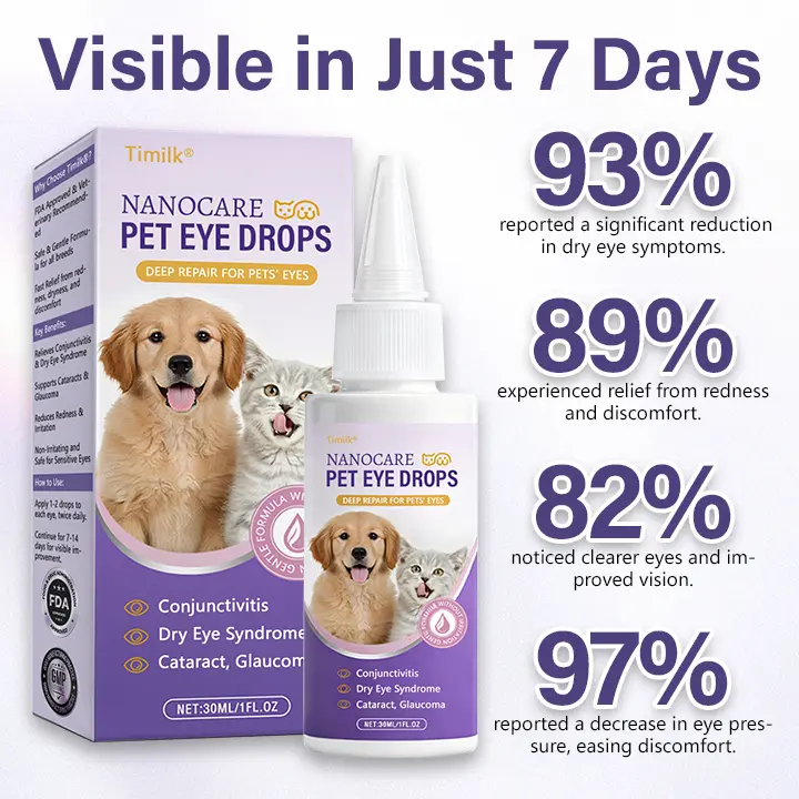 Timilk® NanoCare Pet Eye Drops