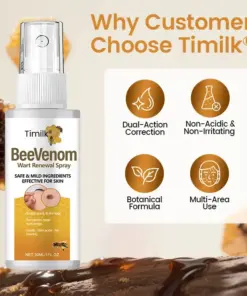 Timilk® BeeVenom Wart Renewal Spray
