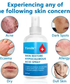 Timilk® Skin Restore Hypochlorous Acid Spray