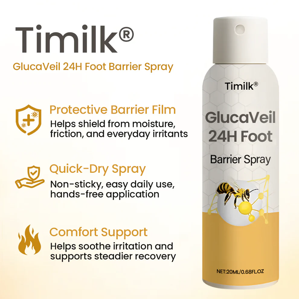 Timilk® GlucaVeil 24H Foot Barrier Spray - Image 2
