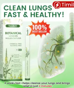 Timilk® Botanical LungCare Mullein Diffuser