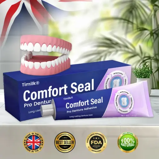 Timilk® Comfort Seal Pro Denture Adhesive