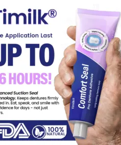 Timilk® Comfort Seal Pro Denture Adhesive
