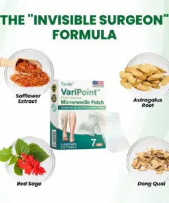 Timilk® VariPoint™ Phyto-Vascular Microneedle Patch