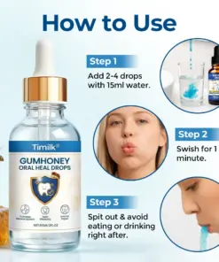 Timilk® GumHoney Oral Repair Drops