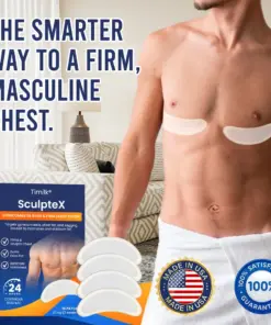 Timilk® SculptXX Gynecomastia Burn & Firm Chest Patch