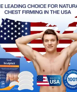 Timilk® SculptXX Gynecomastia Burn & Firm Chest Patch