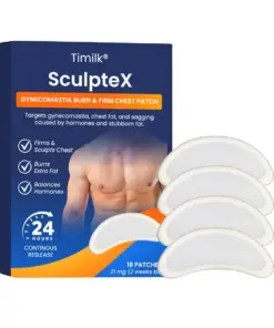 Timilk® SculptXX Gynecomastia Burn & Firm Chest Patch