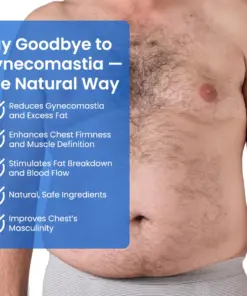 Timilk® SculptXX Gynecomastia Burn & Firm Chest Patch