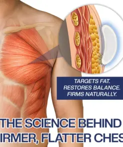 Timilk® SculptXX Gynecomastia Burn & Firm Chest Patch