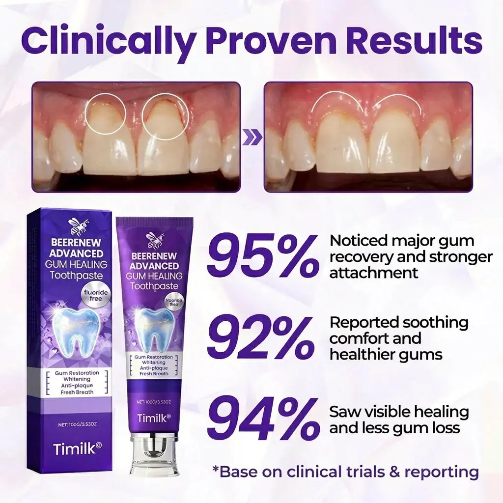 Timilk® BeeRenew Advanced Gum Healing Toothpaste