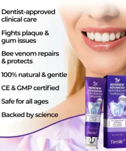 Timilk® BeeRenew Advanced Gum Healing Toothpaste